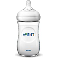 Philips Avent SCF033-17 - Biberón natural de 260 ml- transparente